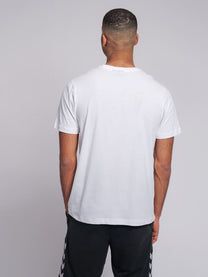 Hummel Splash Men Cotton White T-Shirt