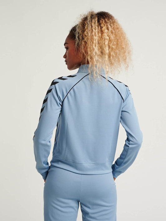 Ziba Women Polyester Blue Jacket