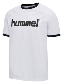 Hummel Bay Men Cotton White T-Shirt