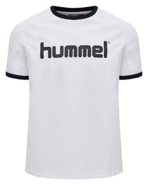 Hummel Bay Men Cotton White T-Shirt