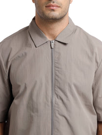Hummel Explorer Men Polyester Grey Shirt
