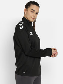Hummel Core Women Polyester Black Sweatshirt