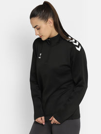 Hummel Core Women Polyester Black Sweatshirt