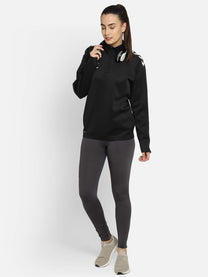 Hummel Core Women Polyester Black Sweatshirt
