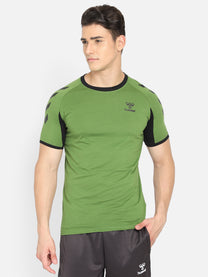 Hummel Action Men Cotton Green T-Shirt