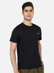 Hummel Adalwin Men Polyester Black T-Shirt