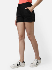 Hummel Nica Women Polyester Black Short