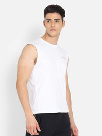 Hummel Darby Men Polyester White Gym T-Shirt