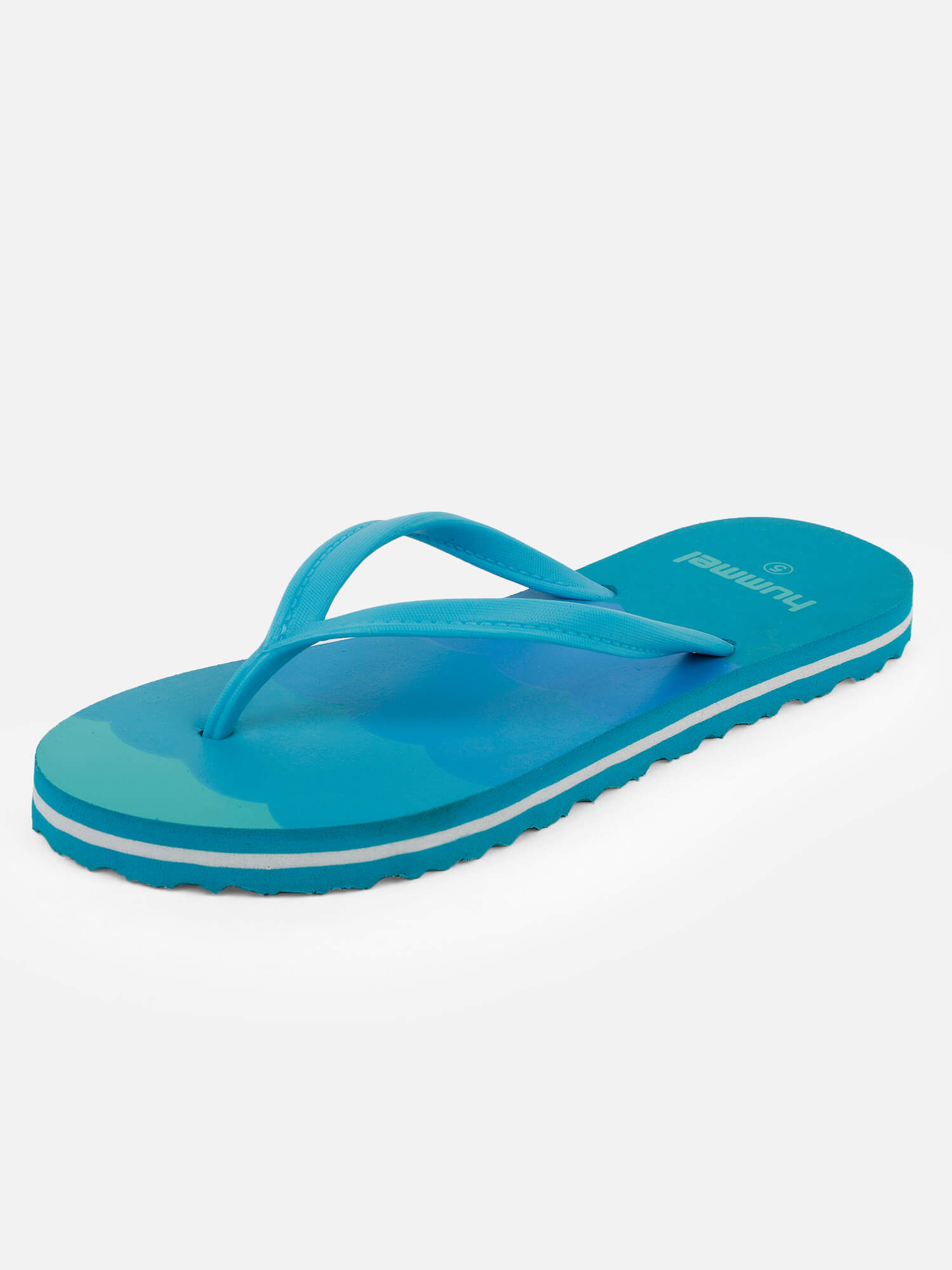 Woyla Women Blue Flip Flops