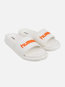 Hummel Victor Classic Men Orange Slides