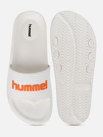 Hummel Victor Classic Men Orange Slides