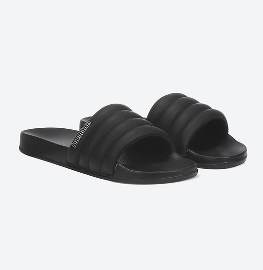 hummel CLOUD MEN SLIDERS Comfortable Cushioned Sole Arch Support Durable Lightweight Flexible Trendy Style Flip flops and Slippers Slides for Men Daily use Chappal