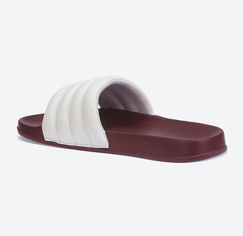 Red adilette online slides