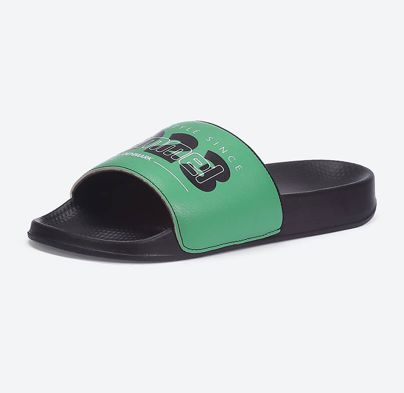 Treff Men Green Slides Hummel India