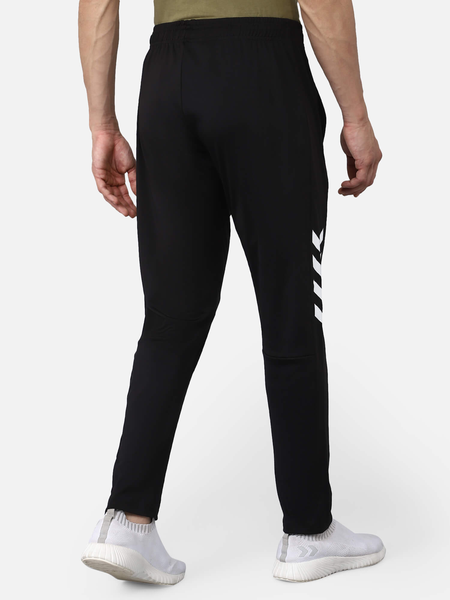 Dolce & Gabbana Black Polyester Neoprene Jogger Trouser Pants • Black