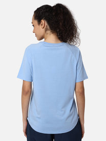 Hummel Blossom Women Blue T-Shirt
