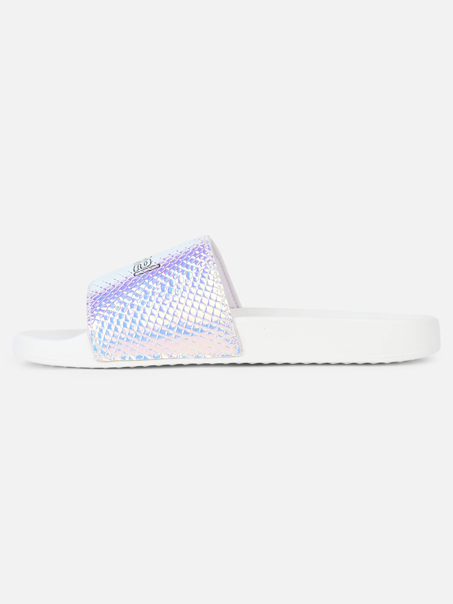 Holographic 2025 nike slides