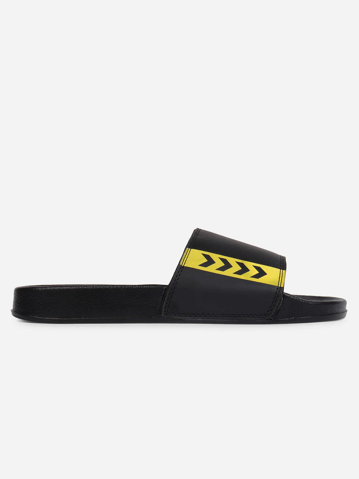 Hummel Wave Men Yellow Slides