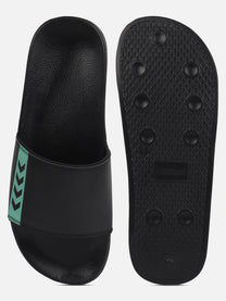 Hummel Wave Men Green Slides