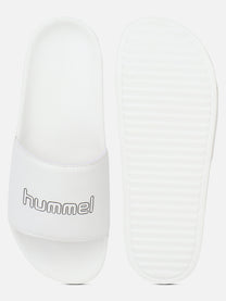 Hummel Pop Women White Slides