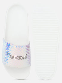Hummel Lumi Women White Slides