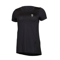 Hummel Alzira Performance Women Polyester Black T-Shirt