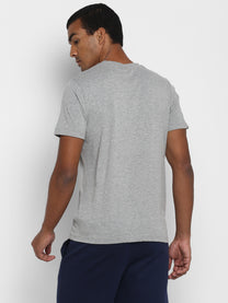 Hummel Darlo Men Cotton Grey T-Shirt