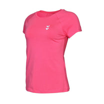 Hummel Hapsen Women Cotton Orange T-Shirt
