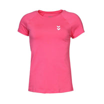 Hummel Hapsen Women Cotton Orange T-Shirt
