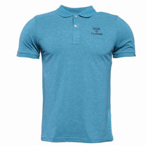 Hummel Fanen Men Blue Polo T-Shirt