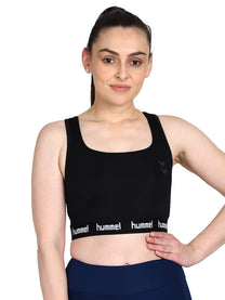 Hummel Fabien Women Polyester Black Bra
