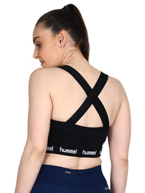 Hummel Fabien Women Polyester Black Bra
