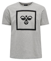Hummel Athos Men Cotton Grey T-Shirt