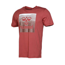 Hummel Zanna Men Cotton Red T-Shirt