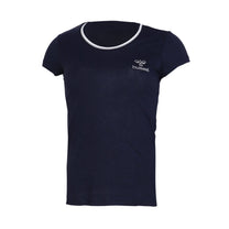 Hummel Adalia Women Cotton Navy Blue T-Shirt
