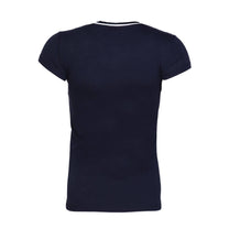 Hummel Adalia Women Cotton Navy Blue T-Shirt