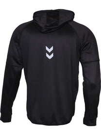 Hummel Miran Men Polyester Black Hoodie