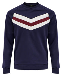 Hummel Liloyd Men Navy Blue Sweatshirt