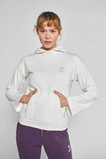 Hummel Bebita Women Cotton White Hoodie