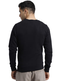Hummel Gene Men Cotton Black Sweatshirt