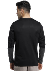 Hummel Tumin Men Polyester Black Sweatshirt