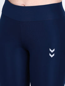Hummel Kolil Women Polyester Navy Blue Tight
