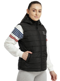 Hummel Mandy Women Polyester Black Waistcoat