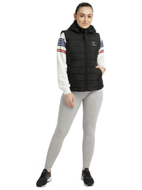 Hummel Mandy Women Polyester Black Waistcoat