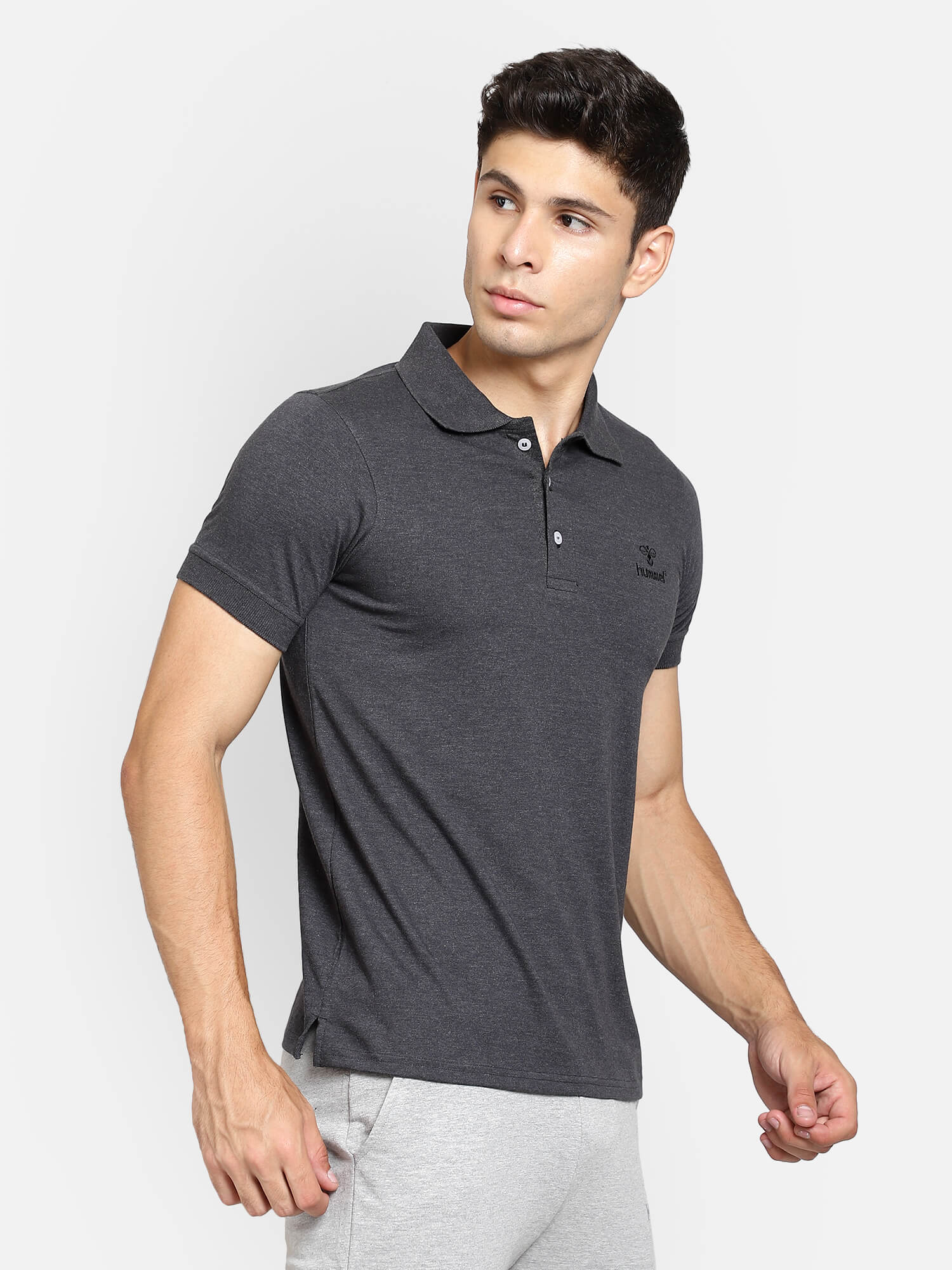 Ascon Polo Black T-Shirts for Men