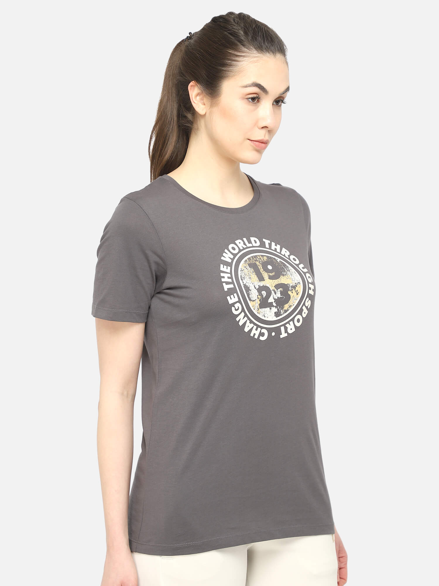 Blake Grey T-Shirt for Women