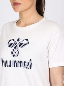 Caladria White T-Shirt for Women