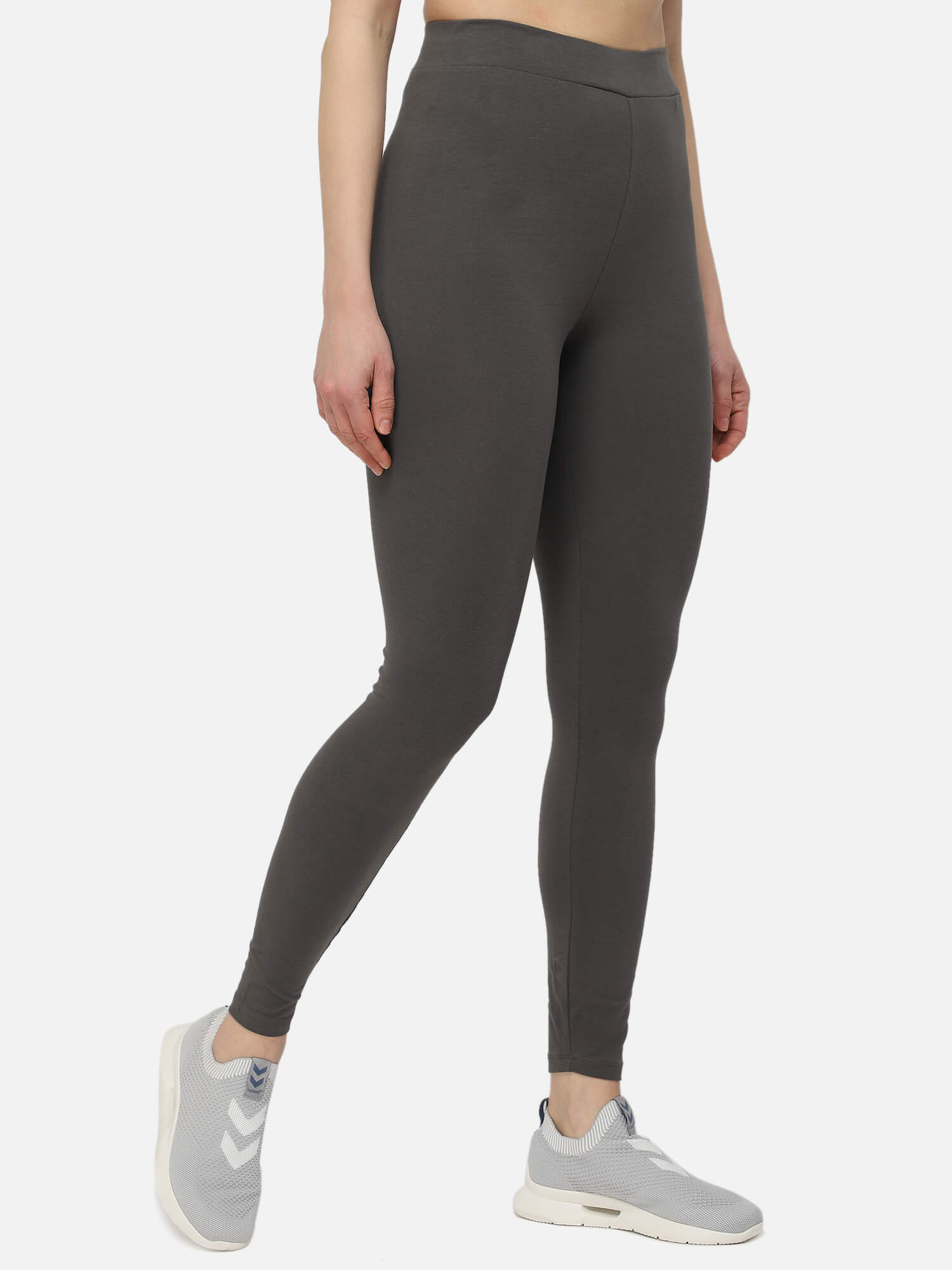 Cate High Waist Grey Tights for Women