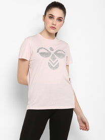 Classic Bee Fauna Lilac T-Shirt for Women