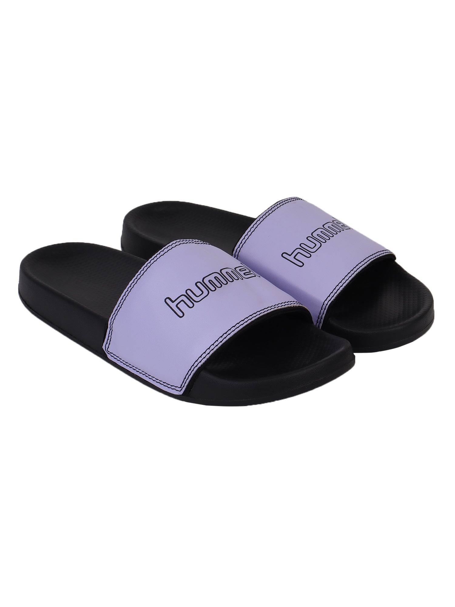 Womens discount purple sliders